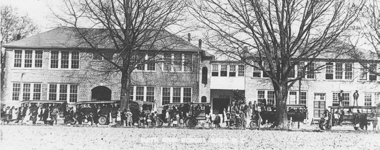 Bath High School, circa 1925